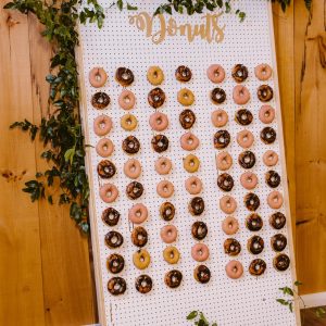 donuts at wedding