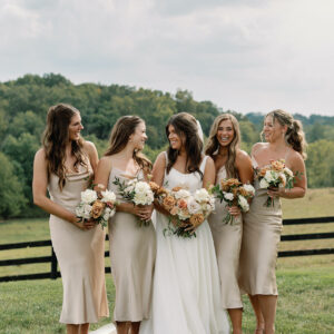 Champagne Bridesmaid Dresses